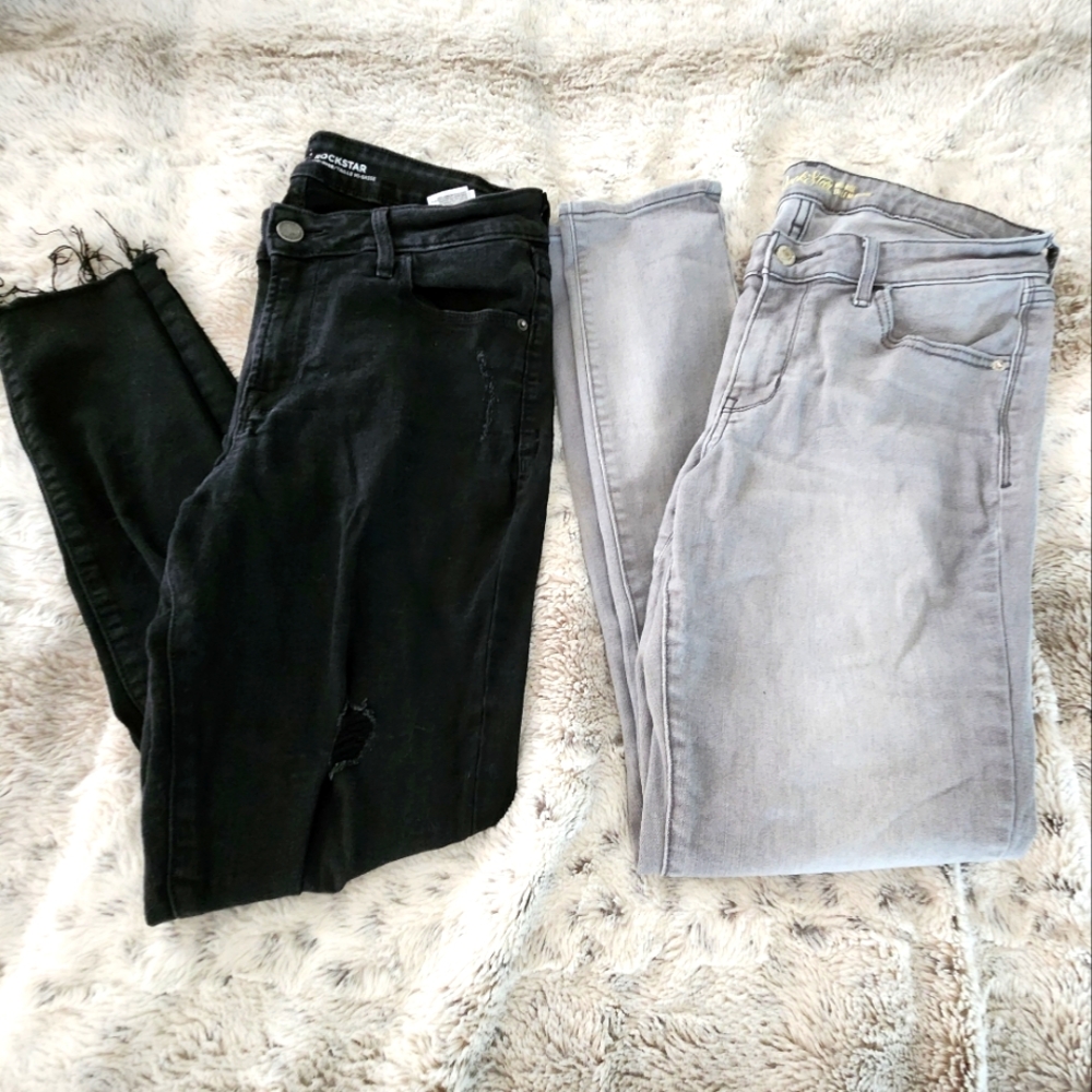 Old Navy Rockstar Skinny Lot Size 10